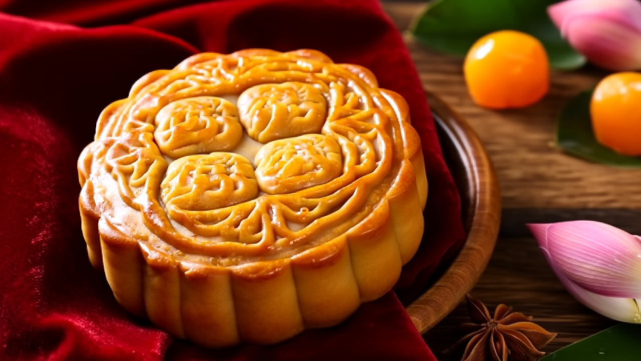 月饼贴图